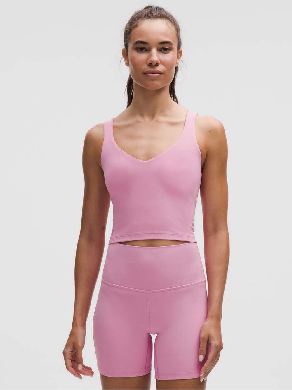 lululemon athletica Pink frosting align Tank size 6, euc